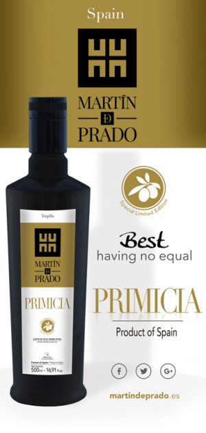 MARTIN DE PRADO designado AOVE PREMIUM del mes por Revista Almazara