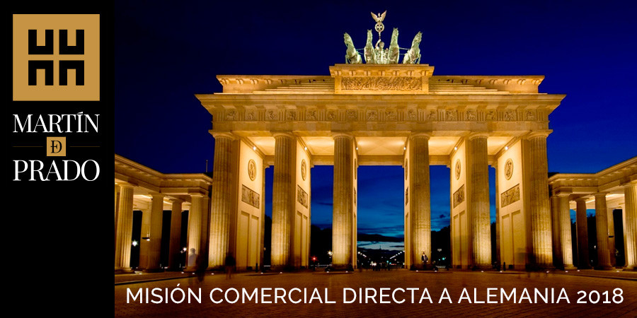MARTÍN DE PRADO participará en la Misión Comercial Directa a Alemania 2018