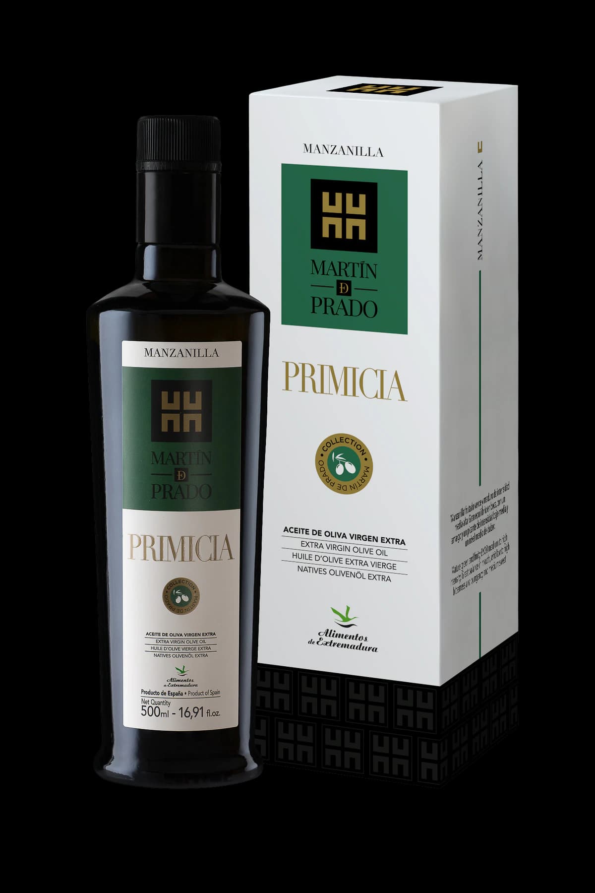 Primicia Manzanilla 500 ml · Estuche