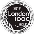 GOLD MEDAL. LONDON INTERNATIONAL OLIVE OIL COMPETITION (LONDON IOOC 2019)