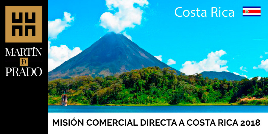 MARTÍN DE PRADO participará en la Misión Comercial Directa a Costa Rica 2018