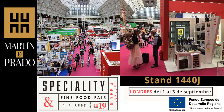 Martí­n de Prado en Speciality & Fine Food Fair - Londres 2019
