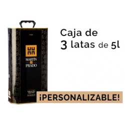 Pack de 3 latas de 5L de AOVE